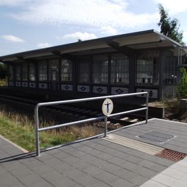 Alter Aufgang zum Bahnsteig am Bahnhof Cloppenburg