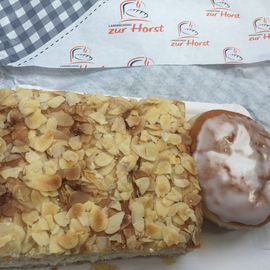 Gefüllter Butterkuchen und Berliner