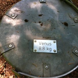 Die Venus ist etwas leichter als die Erde, ist ja auch ein M&auml;del!