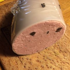 Getrüffelte Leberwurst