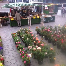 Wochenmarkt am Sedanplatz in Vegesack in Bremen