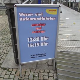 Hafenrundfahrten nur am Wochenende