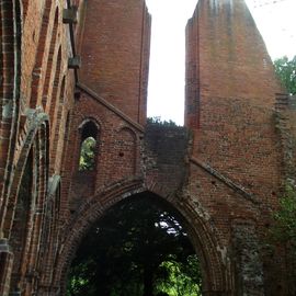 Bei der Klosterruine in Hude am 27. September 2011