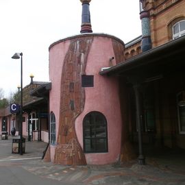 Hundertwasserbahnhof in Uelzen Expo Projekt 2000 