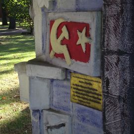 Kunst auf dem Gelände Stedingsehre in Bookholzberg - Projektarbeit des BfW