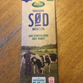 Dänische Milch 1 Liter für 1,79 €, und nur konventionell gemolken