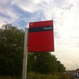 Bahnhof Nauen in Nauen in Brandenburg