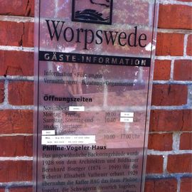 Touristikagentur Teufelsmoor-Worpswede-Unterweser e. V. in Worpswede