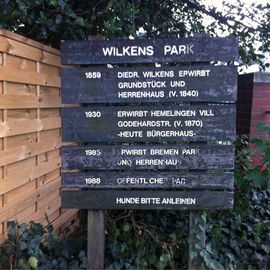 Info zum Wilkens Silberwaren Park und Villa