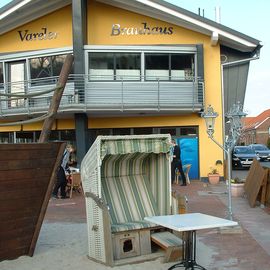 Vareler Brauhaus mit Strandkorb