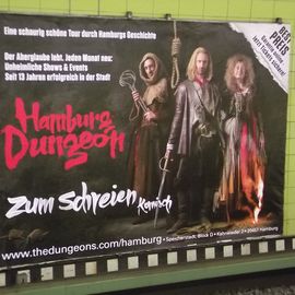 Reklame im U-Bahn Hauptbahnhof Süd