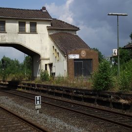 Übergang zu den anderen unbenutzten Gleisen