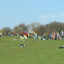 Auf dem Deich in Bielenberg zwischen Glückstadt und Elmshorn