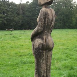 Skulpturenufer Hude - Frau von Wolf E Schultz
