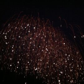 Bremer Freimarkt - 2011 - Höhenfeuerwerk vom Parkhaus Hollerallee aufgenommen