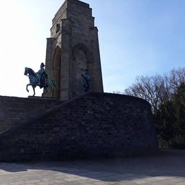 Kaiser-Wilhelm-Denkmal an der Hohensyburg in Dortmund