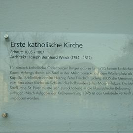 Die Haaren Apotheke war vorher die erste katholische Kirche in Oldenburg