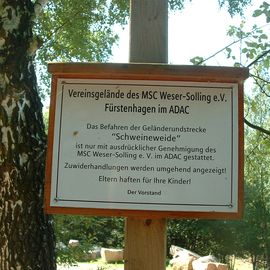 MSC Weser-Solling e.V. Fürstenhagen - Geländerundstrecke &quot;Schweineheide&quot;
