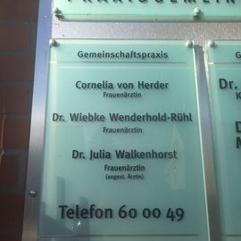 Frauenarztpraxis Cornelia von Herder und Dr. Wiebke Wenderhold-Rühl in Bremen