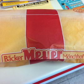 Kuchenpapier von der Bäckerei Meyer Mönchshof