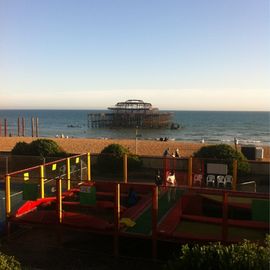 Alte Seebrücke in Brighton Westpier
