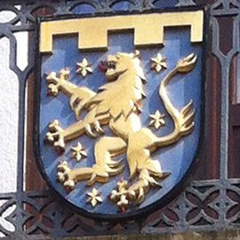 Wappen von Thedinghausen am Rathaus