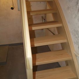 Unsere neue Kellertreppe