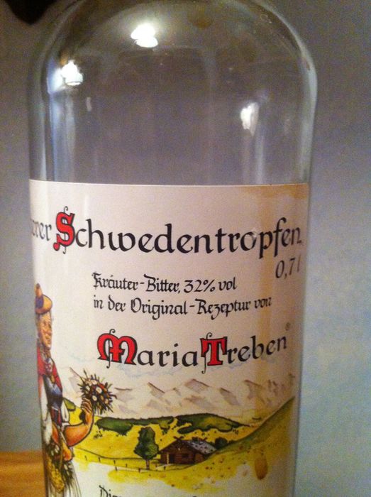 Bitterer Schwedentropfen - Kräuter Bitter, 32 Vol% in der Original-Rezeptur von Maria Treben