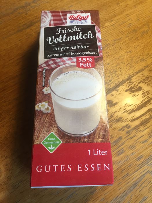 Milch aus Holstein