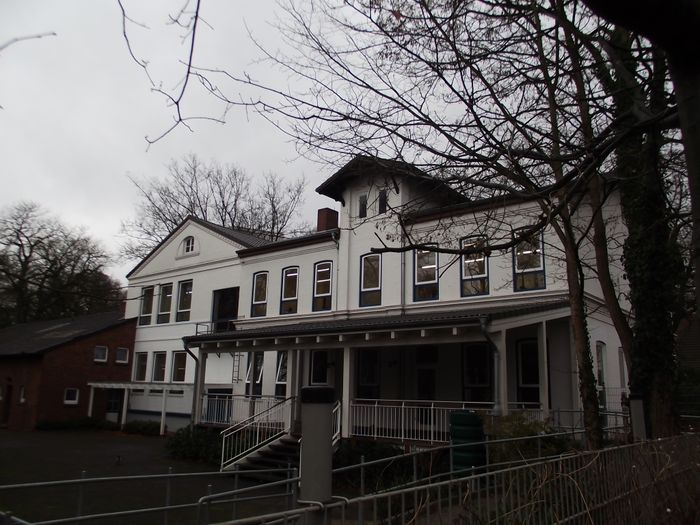 Die alte Schule an der Hindenburgstraße in Bremen Lesum