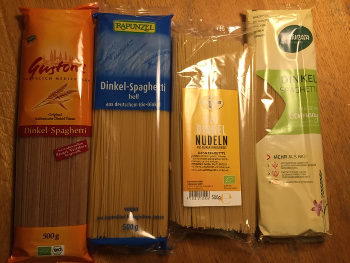 Dinkel Spaghetti in Bio Qualität