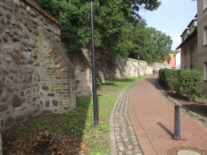 Stadtmauer Innenseite bei der Fischerburg