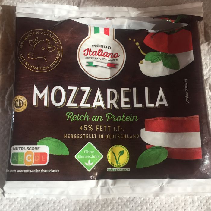 Mozzarella von Zott für Netto-Marken Discount