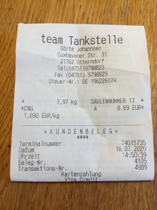 Team CNG Tankstelle Dörte Johannsen