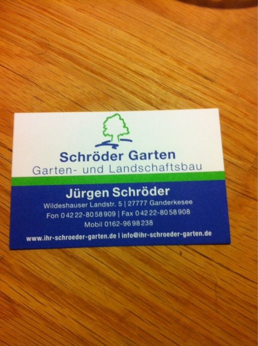 Schröder Garten GmbH Garten- u. Landschaftsbau