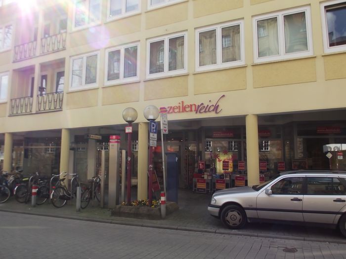 Die Buchhandlung Zeilenreich in Osnabrück