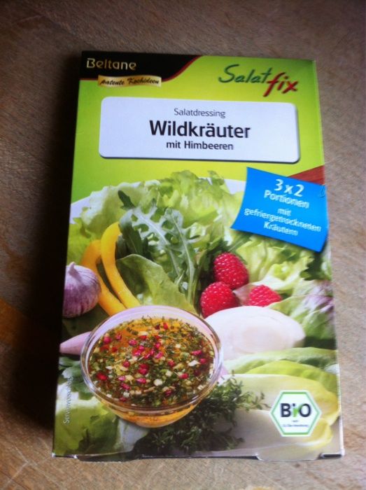 Wildkräuter Salatdressing mit 3,9% Himbeeren