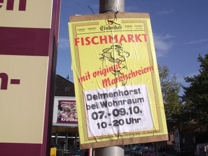 Hamburger Fischmarkt immer auf Achse - Delmenhorst 2011