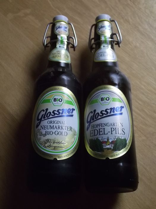 Glossner BIO Bier - Original Neumarkter Bio Gold und Hopfengarten Edel Pils