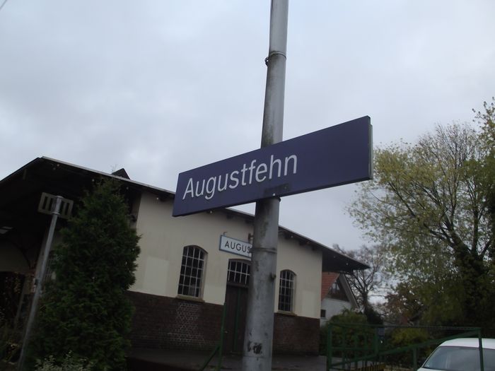 Bahnhof in Augustfehn