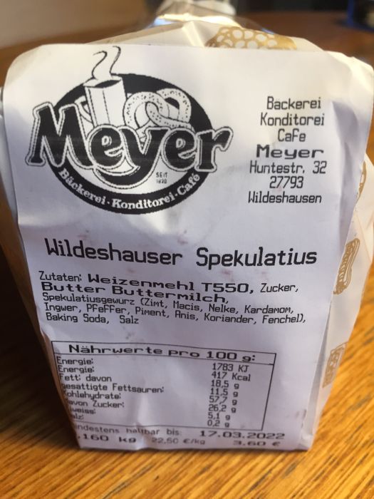 Meyer Jochen Bäckerei Konditorei und Café