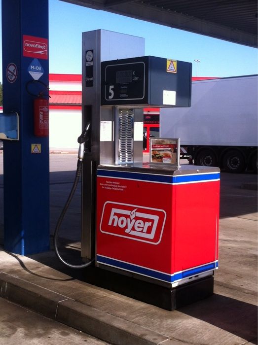 Hoyer Autohof CNG Tankstelle