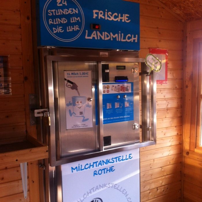 Milchautomat Familie Rothe