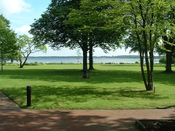 Hotel Haus am Meer in Bad Zwischenahn - Blick vom Hotel aufs Meer