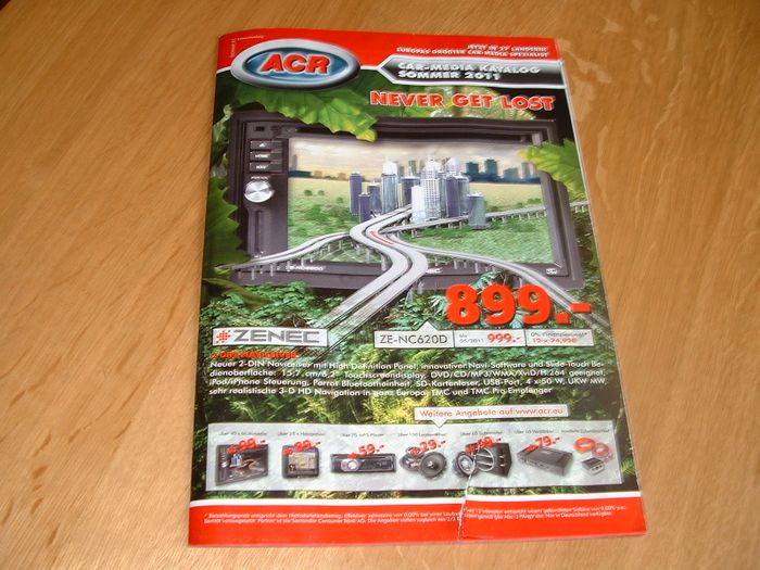 Aktueller ACR Car media Katalog Sommer 2011