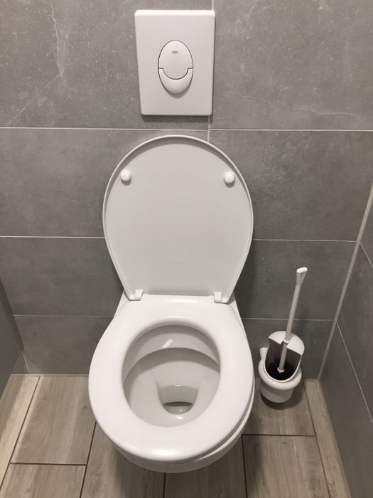Saubere Toilette 