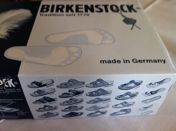 Birkenstock Modell Boston - Innensohle und Oberteil echtes Leder, Naturkork Fußbett - viele verschiedene Modelle