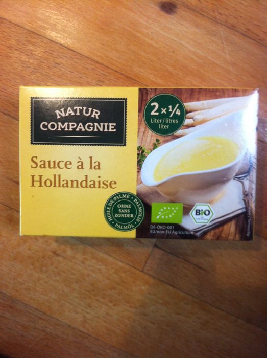 Vegetarische Hollandaise - in 1/4 l Milch einrühren