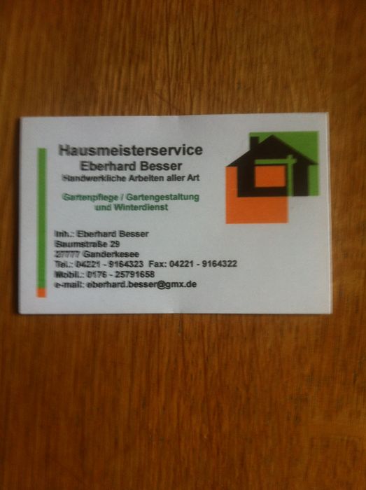 Hausmeister Service - Eberhard Besser