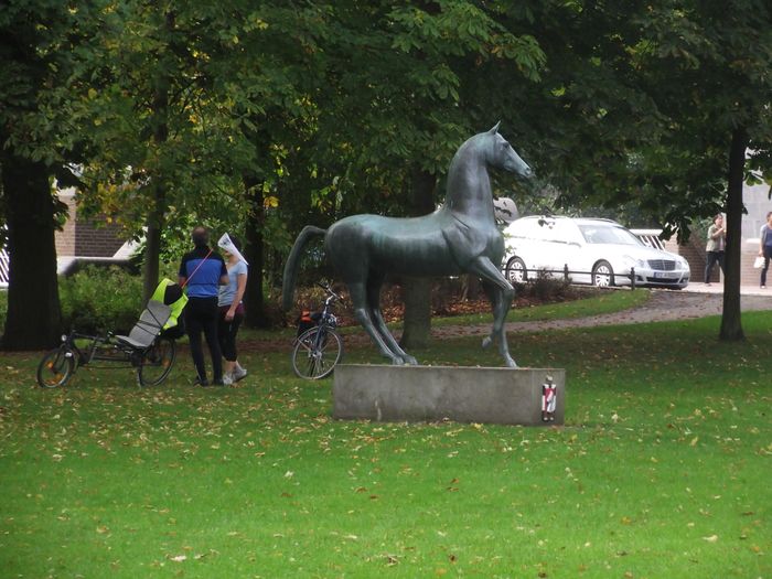 Pferd von Barlach in Ratzeburg
